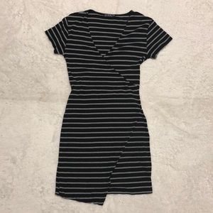 Black & White Striped Dress